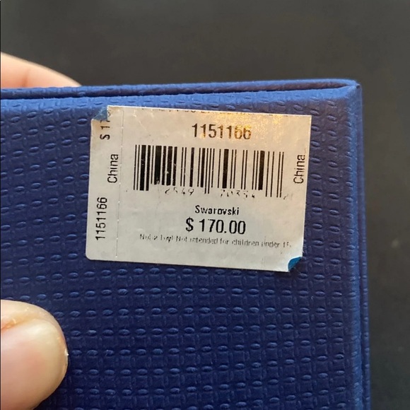 Swarovski Crystal Teddy Bear Necklace - Picture 6 of 6